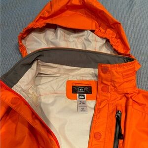REI Boys XL 18 Orange Raincoat